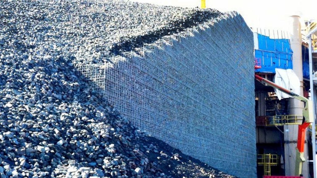 Nbdti Retaining Wall Project Shows Versatility Of Ails Mse Wire Walls