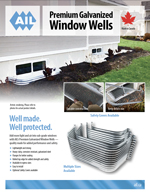 AIL Premium Galvanized Window Wells Brochure