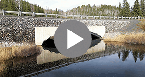 Super-Cor Box Culvert River Crossing near Thunder Bay, ON